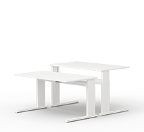 ergonomischer schreibtisch imove bench doppelarbeitsplaetze