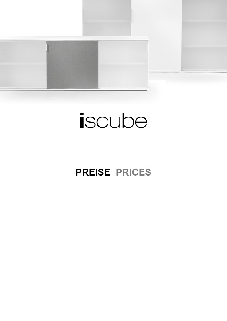 preisliste iscube
